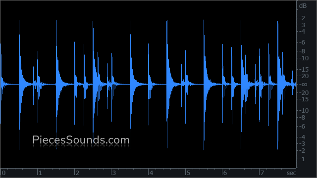 Kick and Snare Clean 120 BPM 4/4