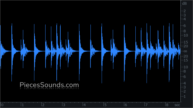Kick and Snare Clean 110 BPM 4/4