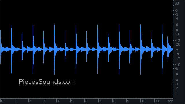 Hi-Hat Open v.2 78 BPM 4/4