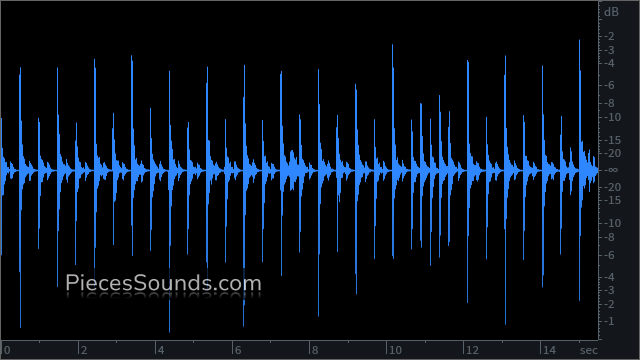 Hi-Hat Closed v.4 124 BPM 4/4