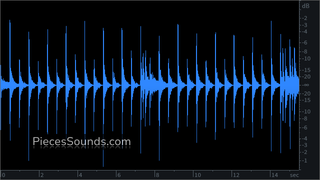 Hi-Hat Open v.3 124 BPM 4/4