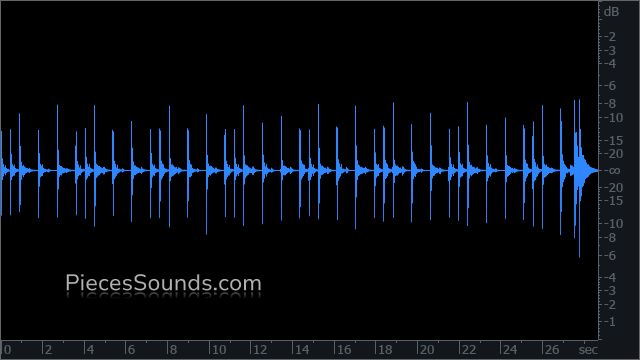 Hi-Hat Side Stick Tambourine 67 BPM 4/4